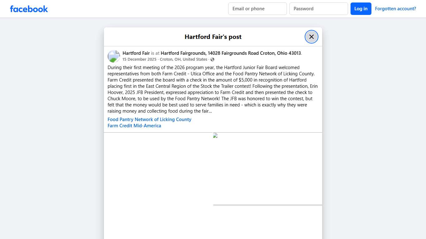 Hartford Fair - During their first meeting of the 2026... Facebook
